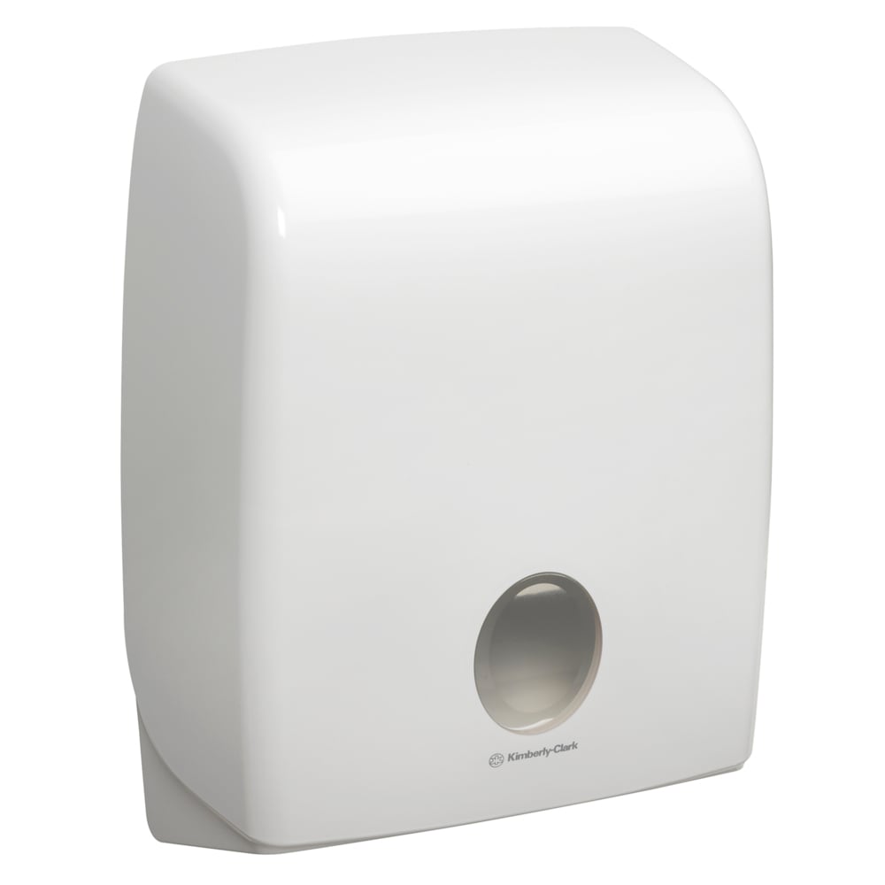 Aquarius™ C Fold Hand Towel Dispenser 6954 - 1 x White Paper Towel Dispenser - 6954