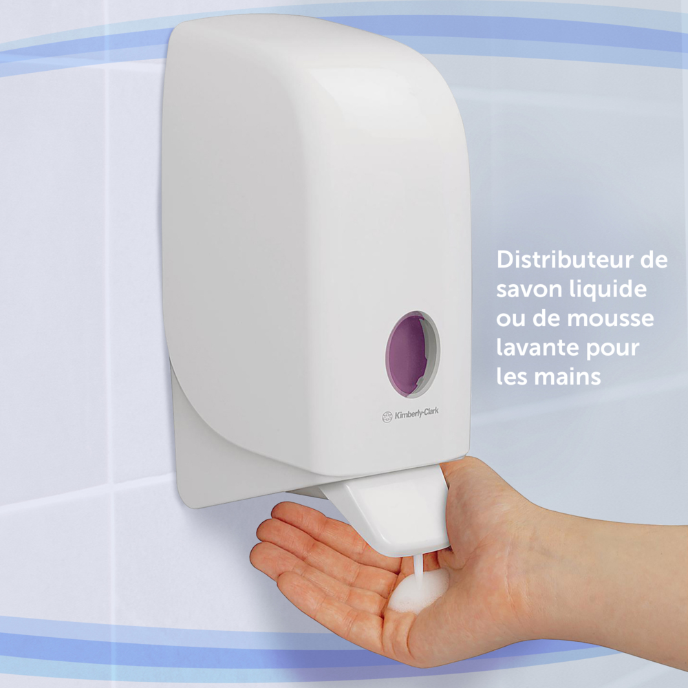 Aquarius™ Handreiniger Dispenser 6948 - 1 x witte Handreiniger Dispenser voor wandbevestiging (geschikt voor navullingen van 1 liter) - 6948