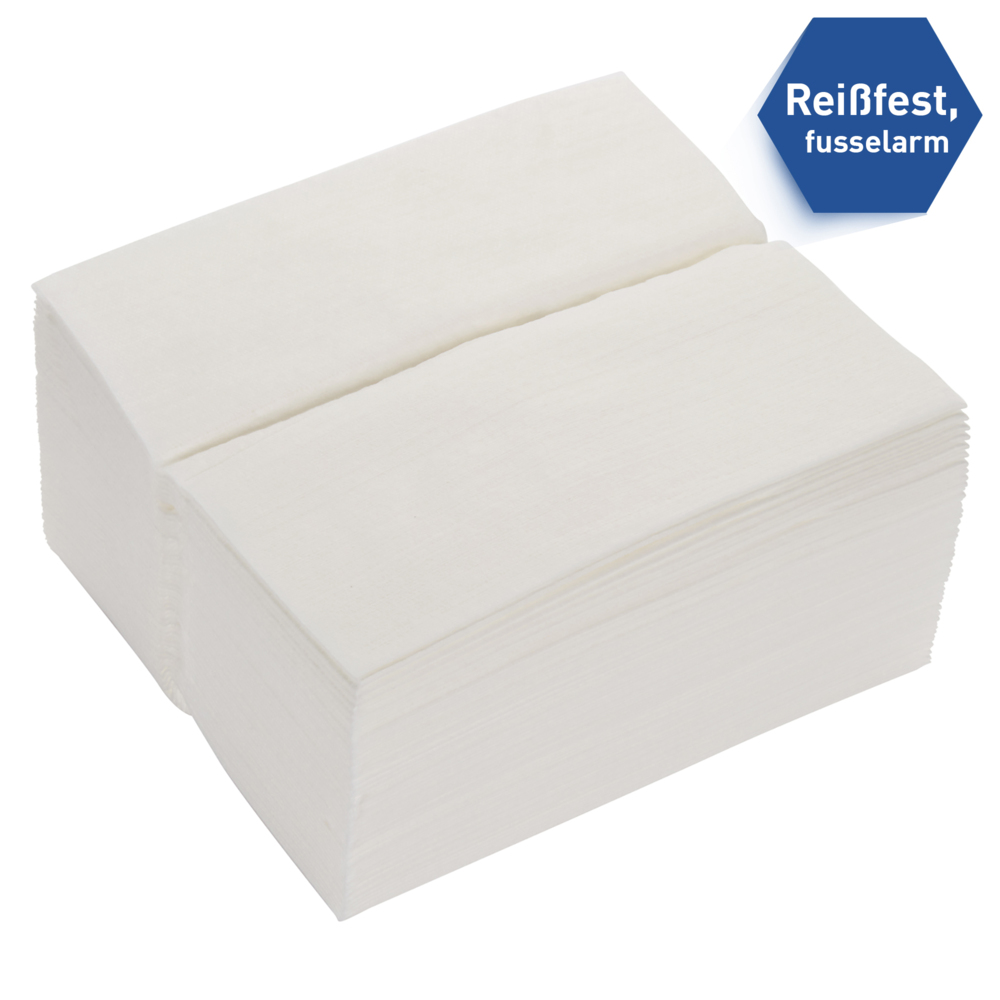 Essuie-mains pliés absorbants Kimtech® 7505 - 50 formats par sachet (20 sachets par carton) - 7505