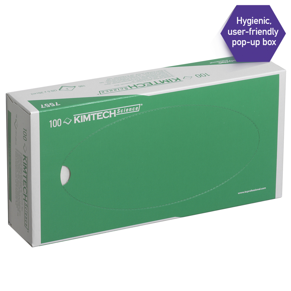 Kimtech® Science Precisiedoeken  24 dozen x 100 witte 2-laags vellen = 2400 vellen - 7557