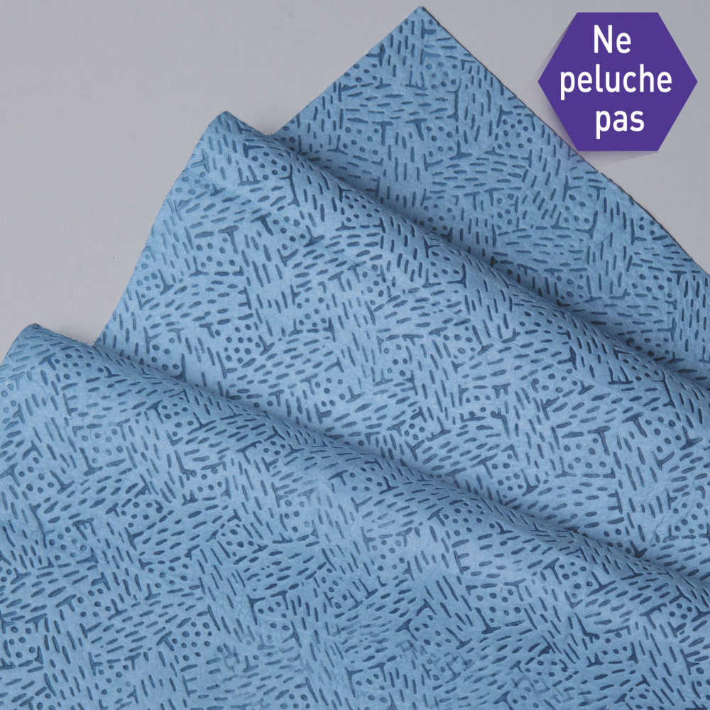 Kimtech® Proces Poetsdoeken 7643 - 1 rol x 500 grote, blauwe doeken - 7643