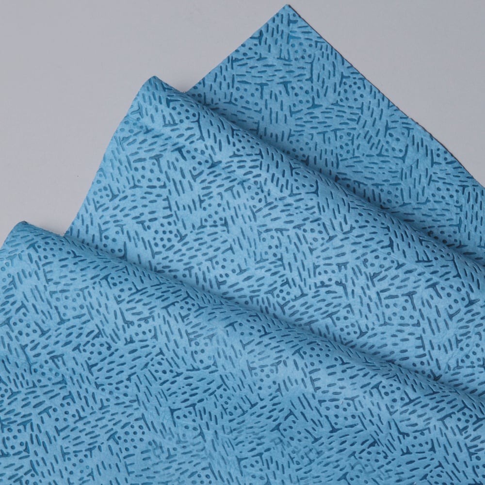 Kimtech® Process Wipers 7643 - 1 roll x 500 large, blue cloths - 7643