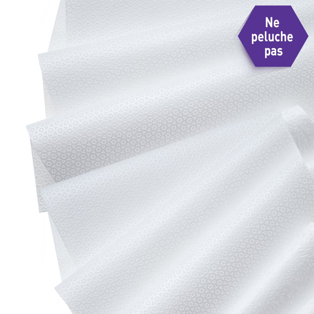 Kimtech™  Pure W4 Paños 7605, 100 hojas blancas por bolsa (la caja contiene 5 bolsas) - 7605