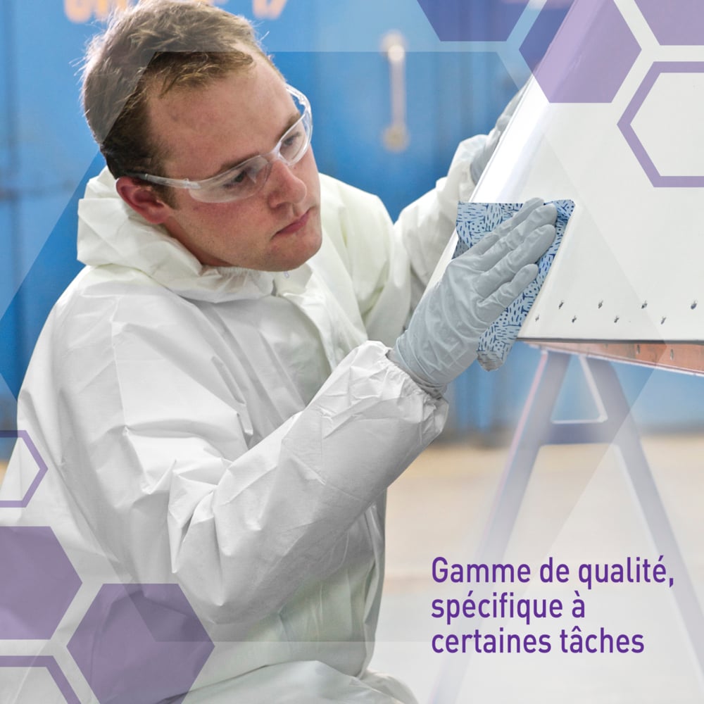 Kimtech® Paños para procesos 7644, 1 caja BRAG™ Box x 160 paños azules - 7644