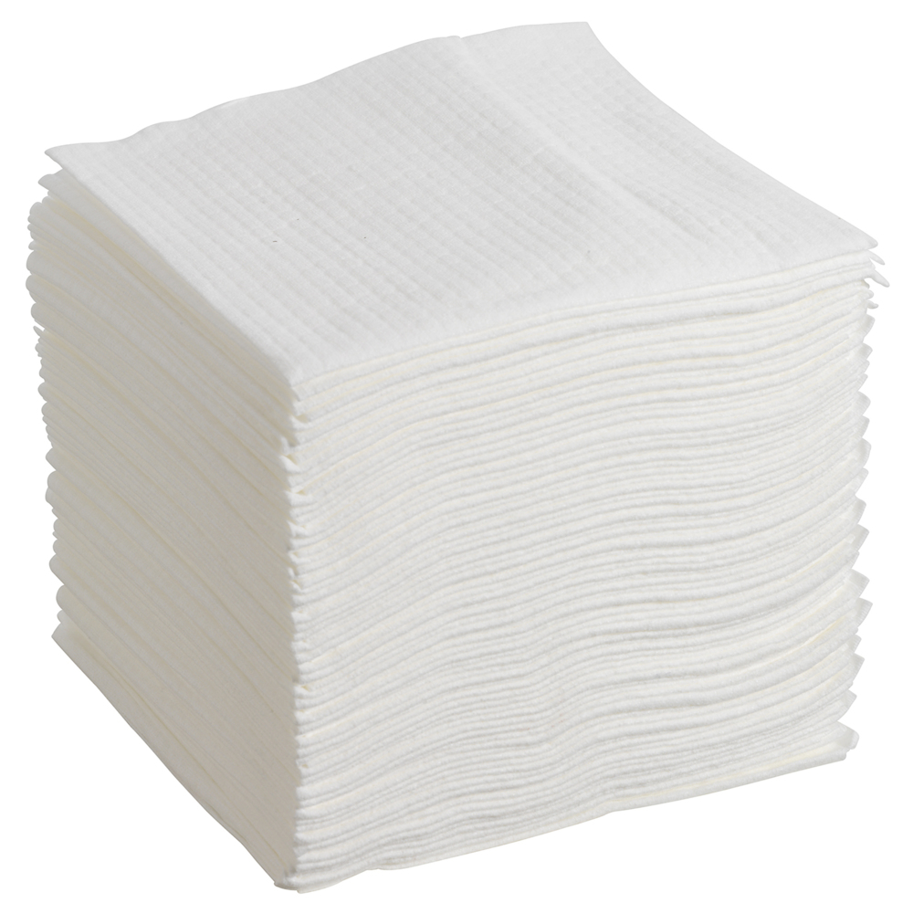 WypAll® X70 Power Clean™ Cleaning Cloths 8387 - Reusable Cloths - 12 Packs x 76 Quarterfold, White, Absorbent Cloths (912 Total) - 8387