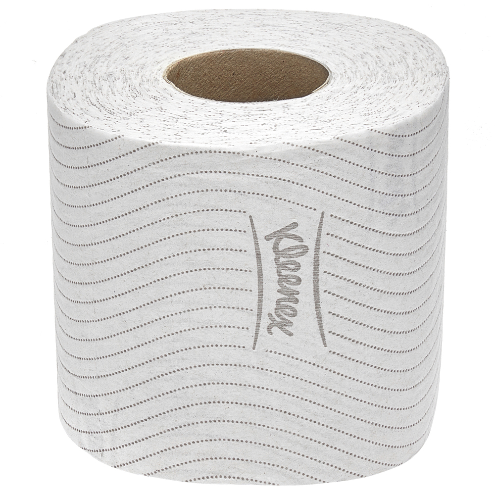 Rouleaux de papier toilette Kleenex® - 8437, blanc, 2 plis, 96 x 210 (20 160 feuilles au total) - 8437