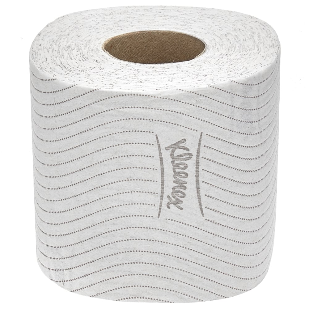 Kleenex® Standard-Toilettenpapierrollen 8440 – 36 Rollen mit je 350 weißen, 3-lagigen Blättern (12.600 Blätter) - 8440