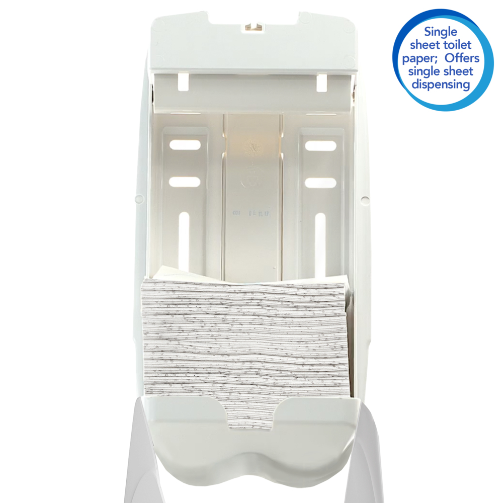 Papier toilette plié Scott® Control™ 8508 - 2 plis - 36 paquets x 250 feuilles blanches (9 000 feuilles au total) - 8508