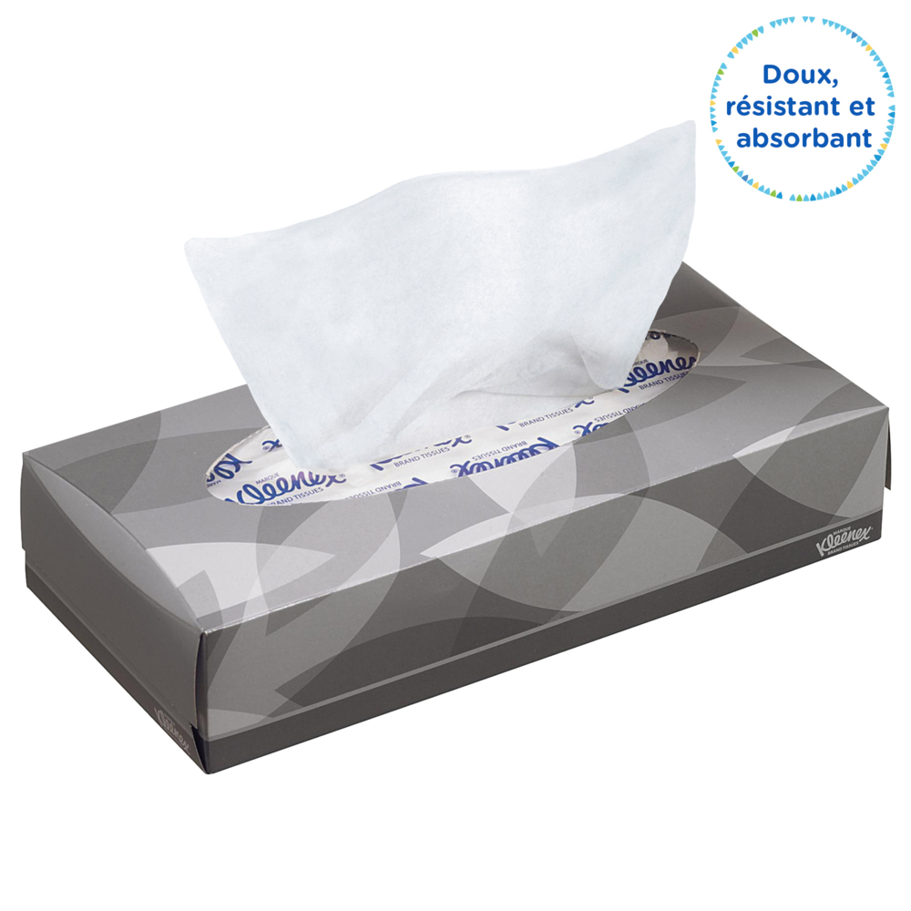 Kleenex® Boîtes de mouchoirs 8835 - 21 x paquets de 100 mouchoirs (2100 au total) - 8835