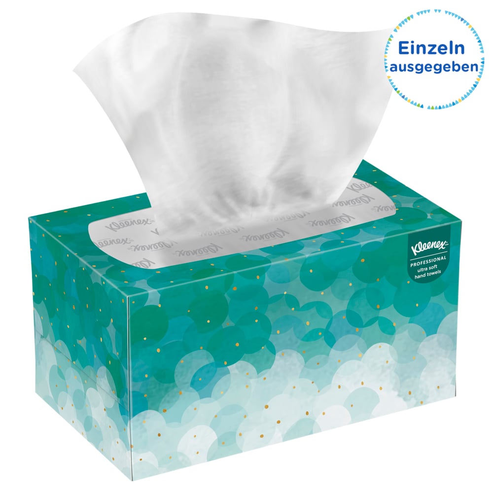 Essuie-mains enchevêtrés Kleenex® Ultra™ Soft POP-UP™ 1126 - 18 paquets de 70 blancs 1 épaisseur - 1126