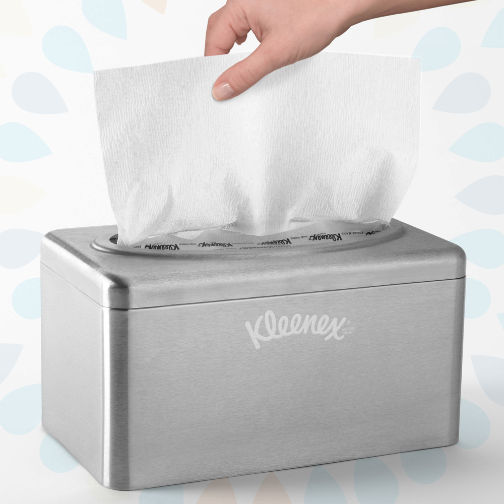 Kleenex® Ultra™ Soft Pop-Up Interfolded Hand Towels 1126 - Luxury Paper Hand Towels - 18 Boxes x 70 White Folded Paper Towels (1,260 Total) - 1126