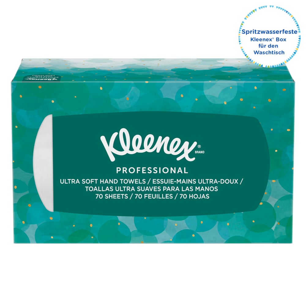 Essuie-mains enchevêtrés Kleenex® Ultra™ Soft POP-UP™ 1126 - 18 paquets de 70 blancs 1 épaisseur - 1126