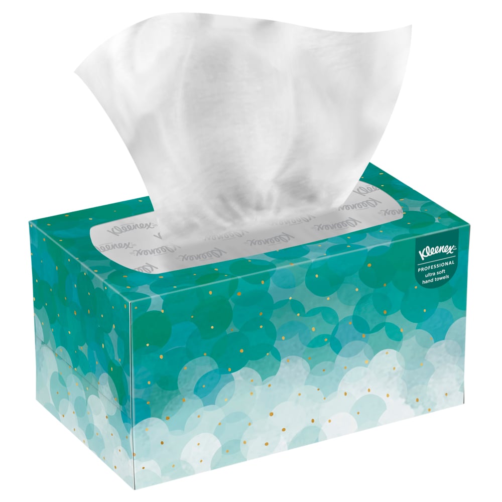 Kleenex® Ultra™ Soft Pop Asciugamani intercalati 1126, 18 scatole da 70 strappi di carta, Colore: Bianco - 1126