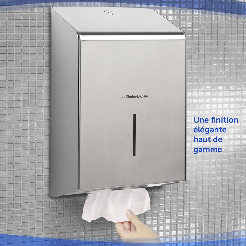 Kimberly-Clark Professional™ Handdoek Dispenser 8971 - Roestvrij staal. - 8971