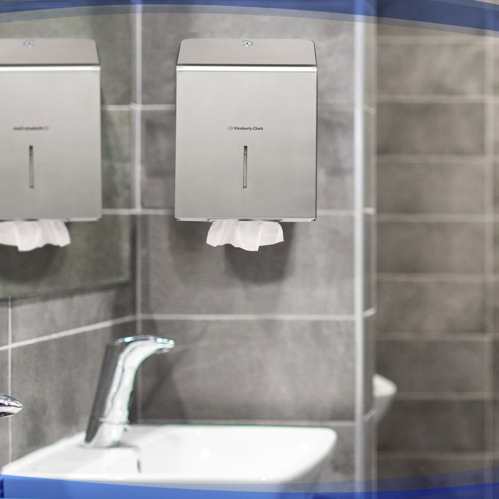 Kimberly-Clark Professional™ Hand Towel Dispenser 8971 - Stainless Steel - 8971