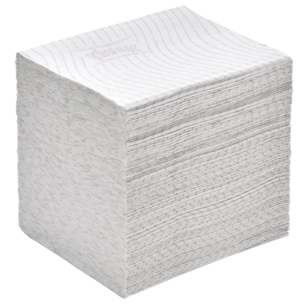 Papier toilette plié Kleenex® 8408 - Papier toilette 2 plis grand format - 36 paquets x 200 feuilles de papier toilette (7 200 feuilles) - 8408