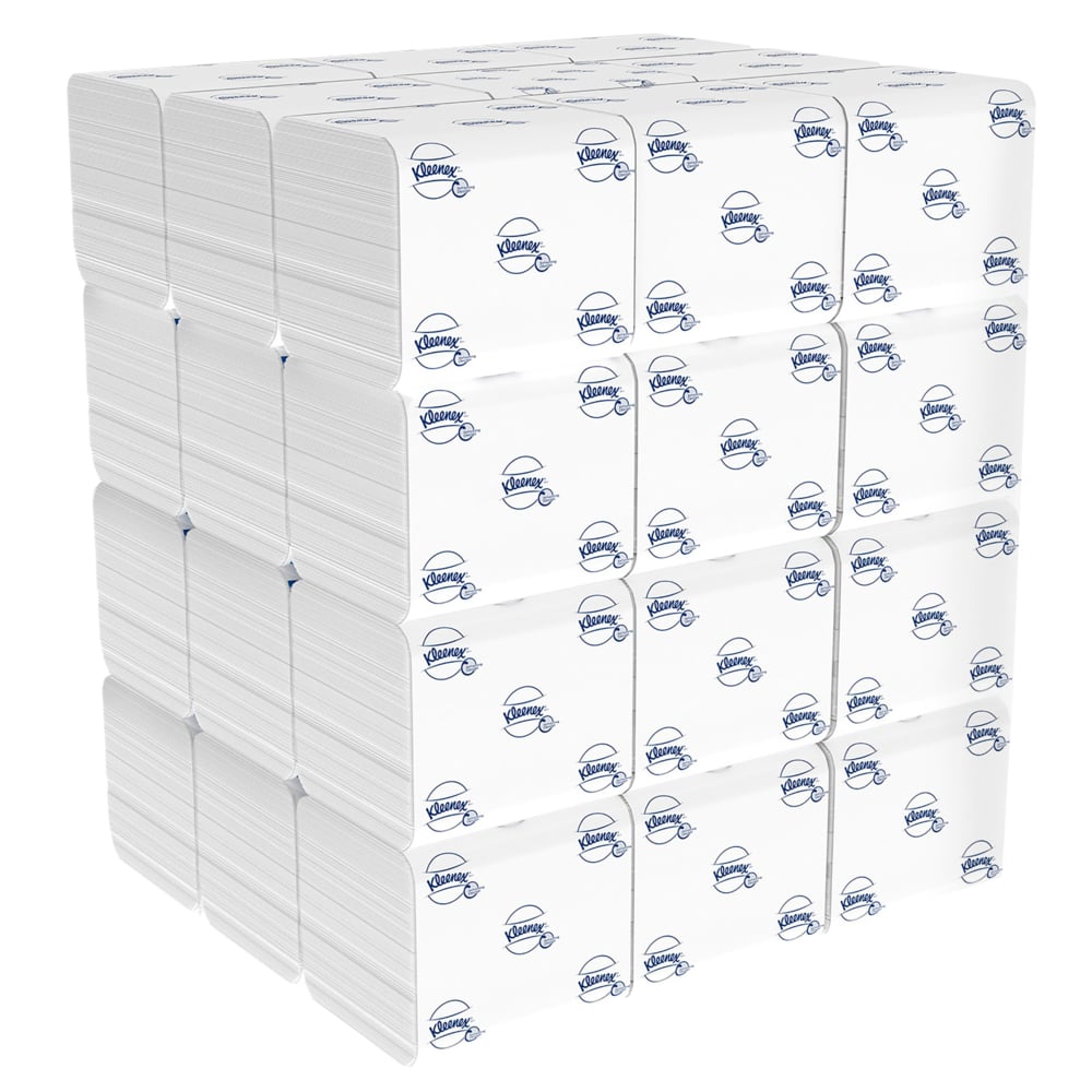 36000 Einzelblatt Toilettenpapier 2-lagig verleimt Klopapierrollen WC-Rollen Klo 