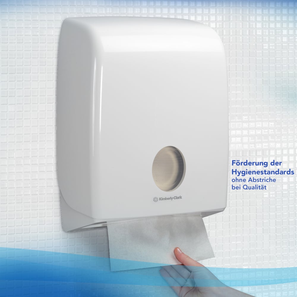 Essuie-mains multiplis Scott® 1804 - Serviettes en papier pliées en Z - 16 paquets x 250 essuie-mains en papier blancs (4 000 au total) - 1804