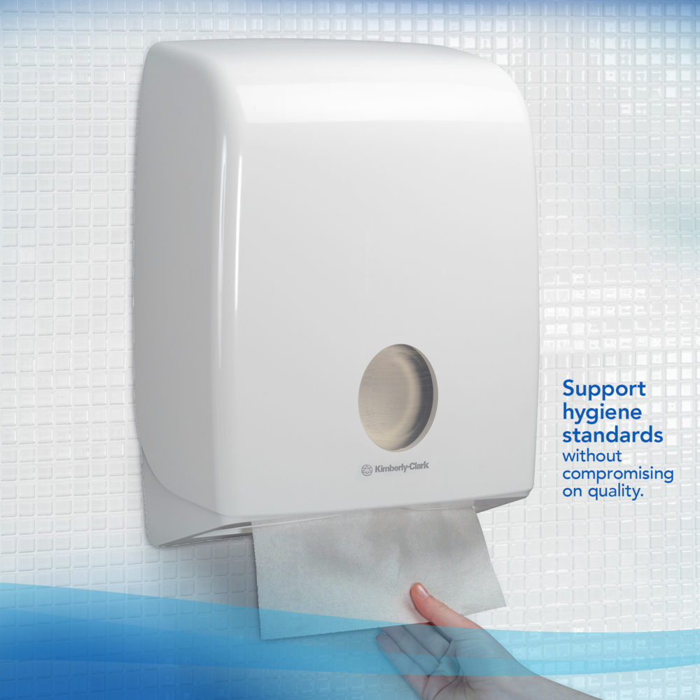 Essuie-mains multiplis Scott® 1804 - Serviettes en papier pliées en Z - 16 paquets x 250 essuie-mains en papier blancs (4 000 au total) - 1804