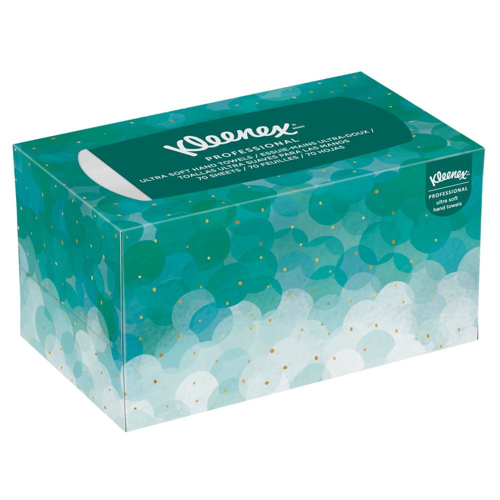 Kleenex® Ultra™ Soft Pop Asciugamani intercalati 1126, 18 scatole da 70 strappi di carta, Colore: Bianco - 1126