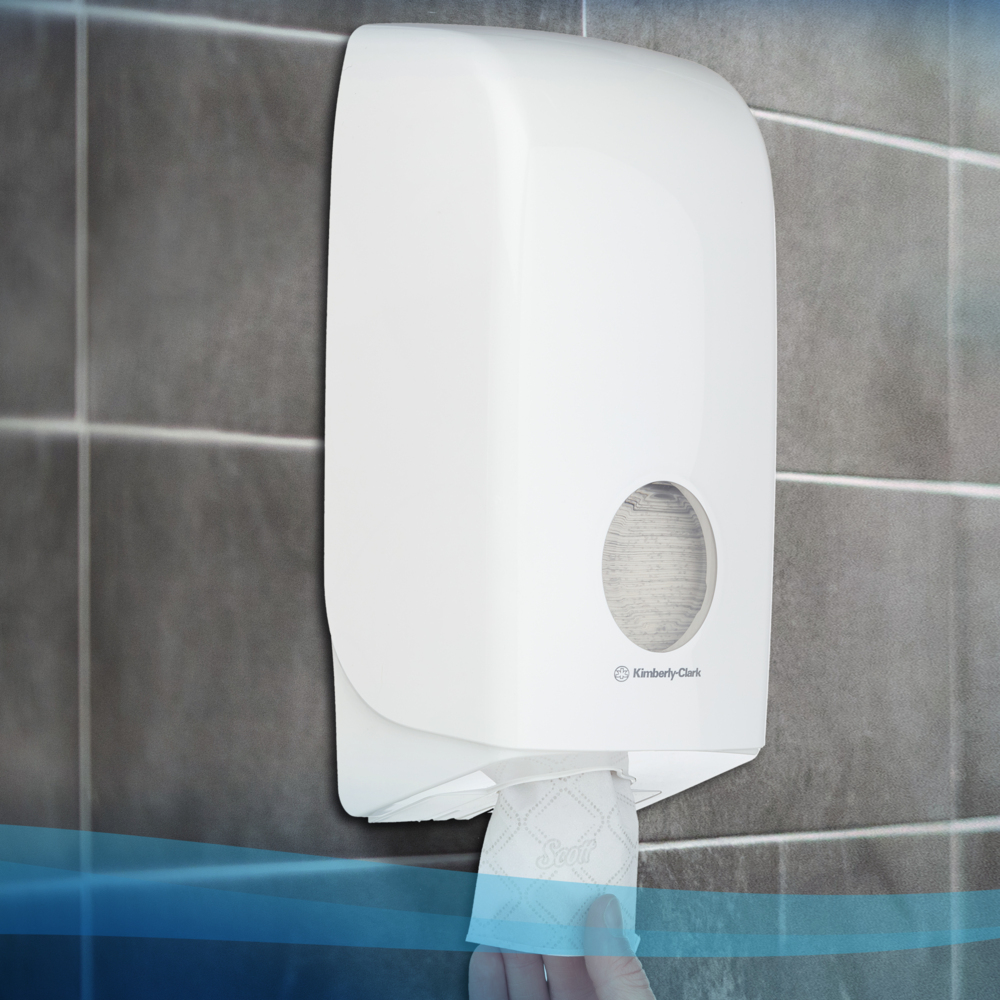 Papier toilette plié 2 épaisseurs Scott® Control™ 8508 - 36 x paquets de 250 feuilles (9 000 au total) - 8508