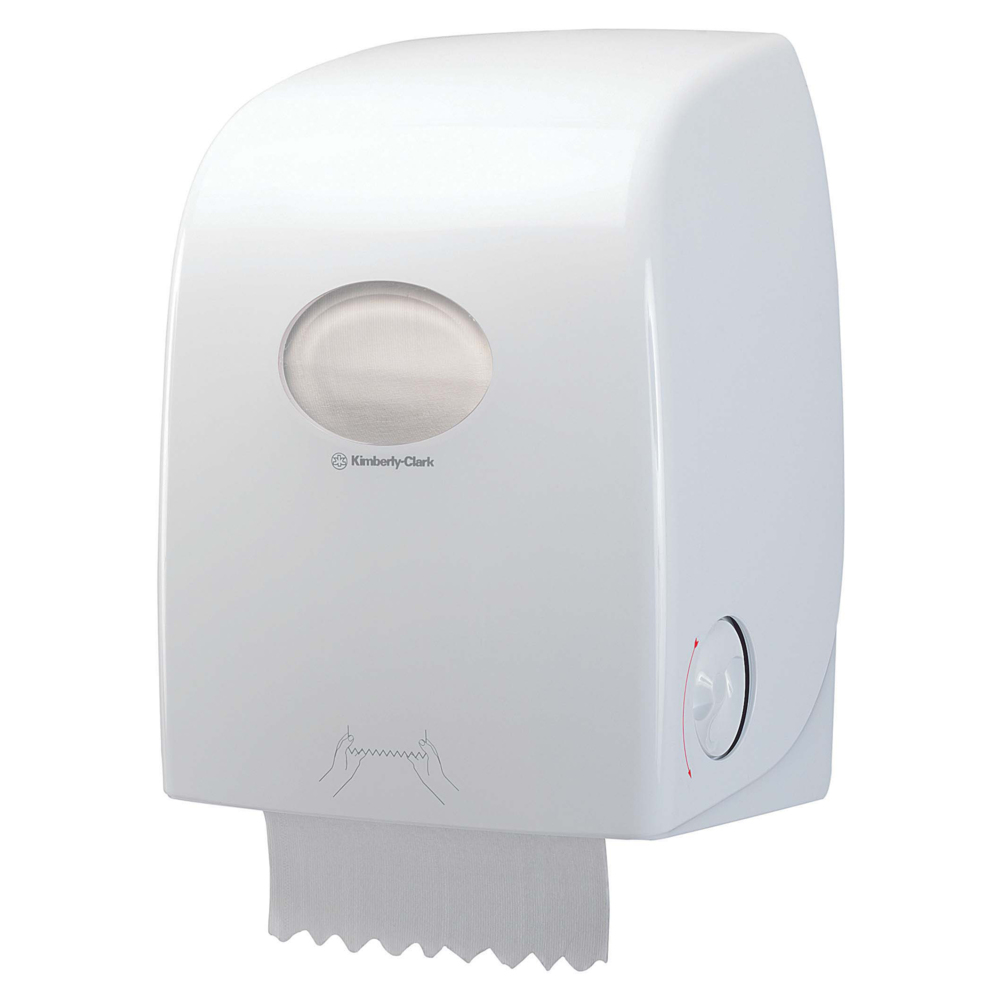 Aquarius™ Rolled Hand Towel Dispenser 6959 - Wall Mounted Paper Towel Dispenser - 1 x Commercial Paper Towel Dispenser;Aquarius™ Rolled Hand Towel Dispenser 6959 - White - 6959