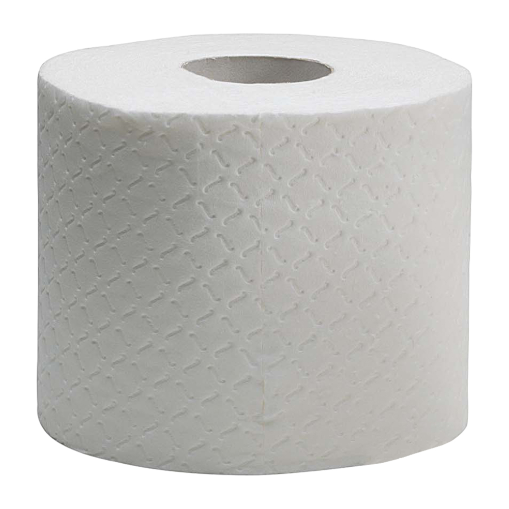 Rouleau de papier toilette taille standard Kleenex® 8484 - Papier toilette 4 épaisseurs - 24 rouleaux x 160 feuilles de papier toilette blanc (3 840 feuilles) - 8484