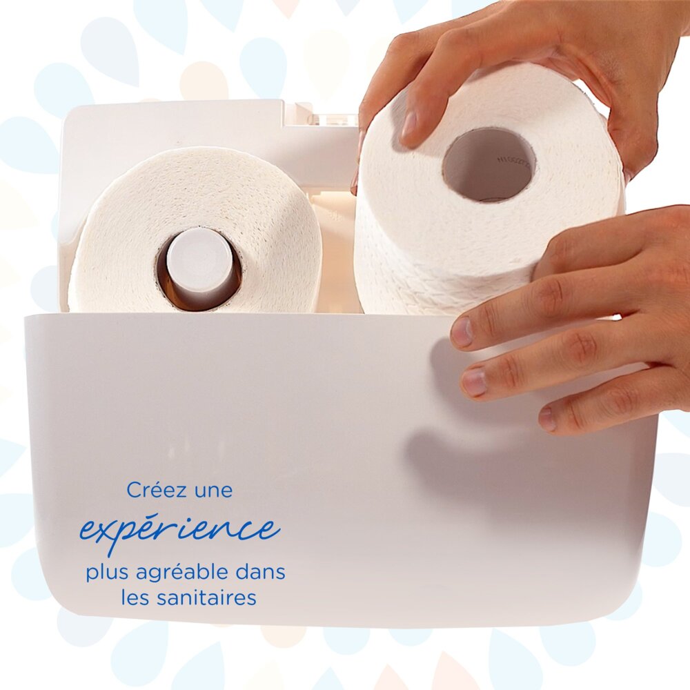 Kleenex® Standard Рулонная туалетная бумага, код 8484, 24 рулона x 160 листов белой четырехслойной бумаги (итого 3 840 шт.) - 8484