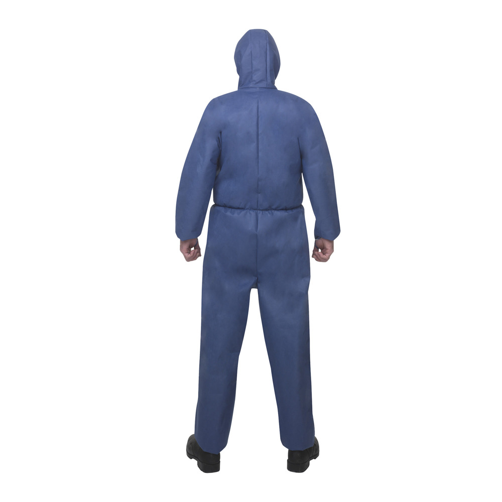 KleenGuard® A50 Breathable Splash & Particle Protection Hooded Coveralls 96870 - Blue, S, 1x25 (25 total) - 96870