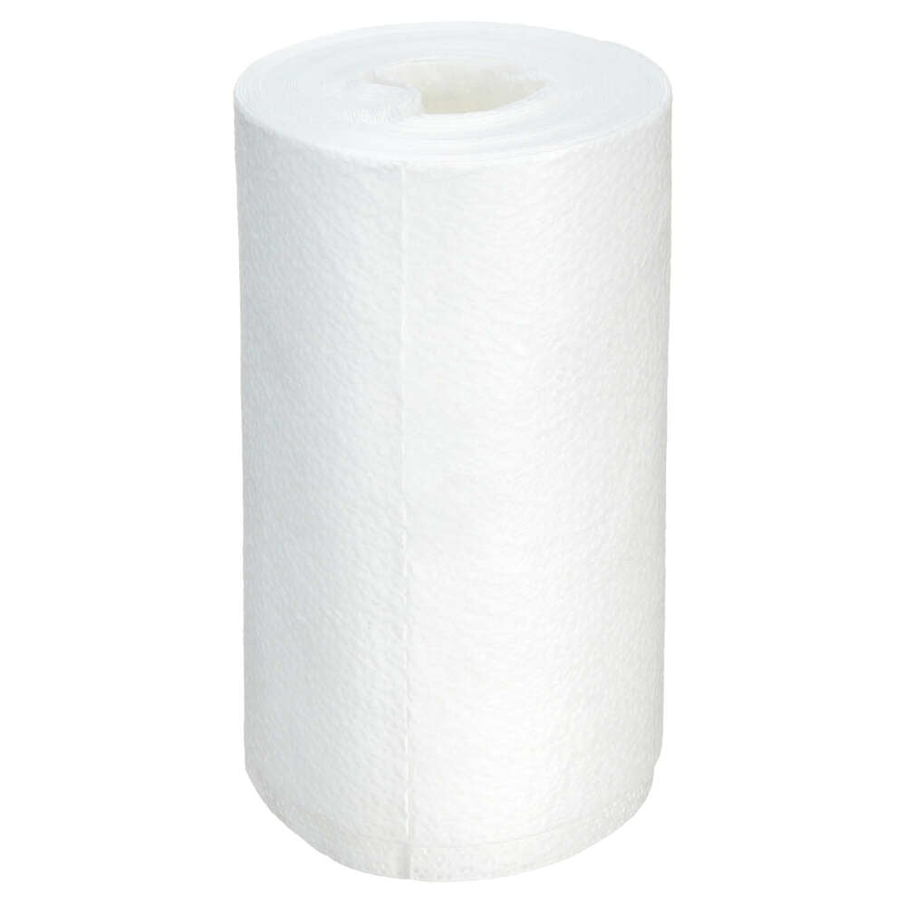 Panni per solventi Kimtech® Wettask™ DS 7752 - Panni per uso industriale - 12 rotoli x 55 panni per la pulizia bianchi (totale 660) e 1 contenitore - 7752
