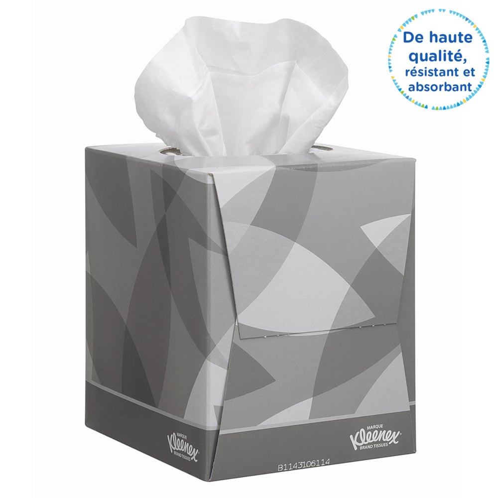 Kleenex® Kubus gezichtsdoekjes 8834 - Wit. 2-laags. 12x88 (1056 vellen) - 8834