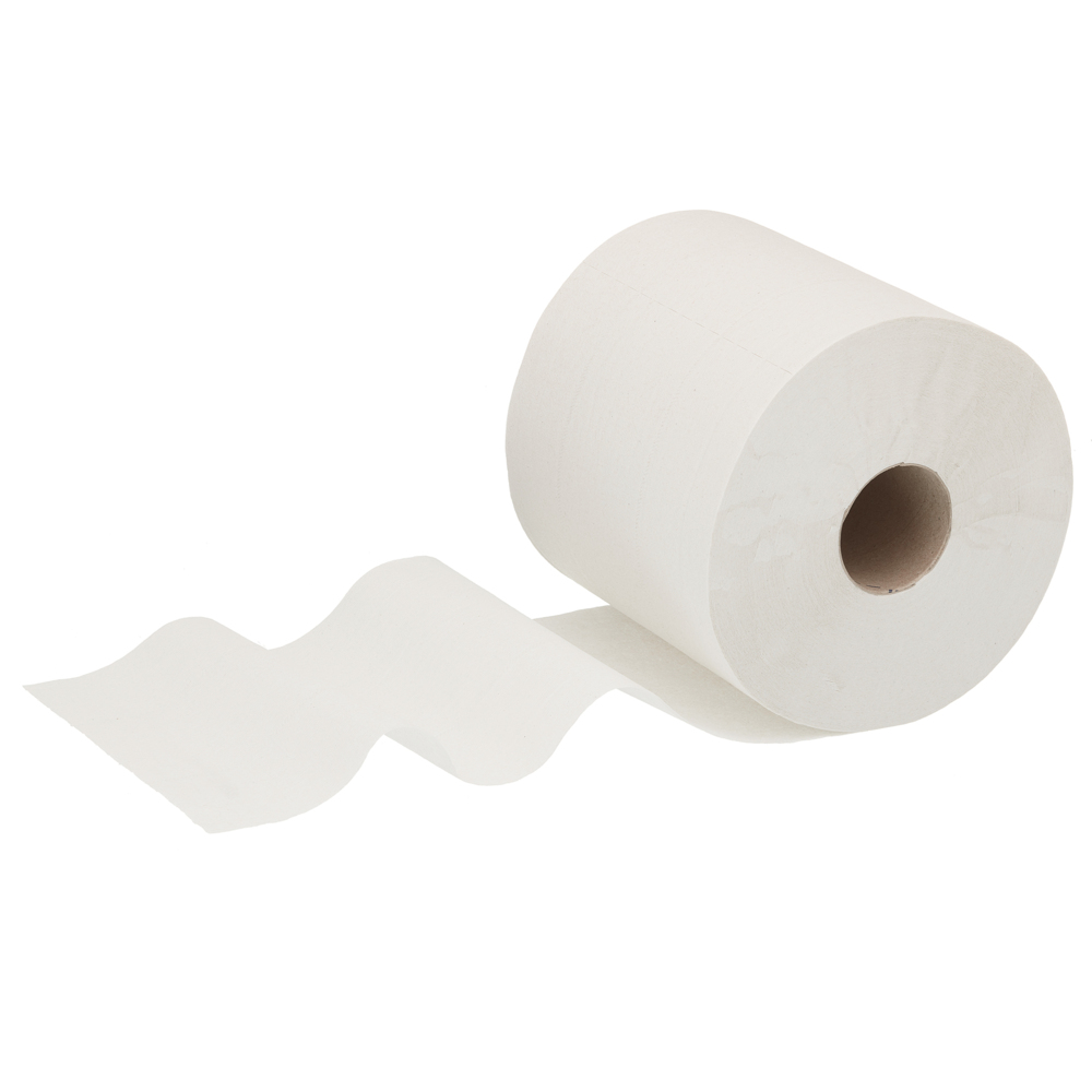 WypAll® Industriewischtücher L20, mit Zentralentnahme, 7303 – 6 Rollen x 380 Wischtücher, 2-lagig, weiß - 7303