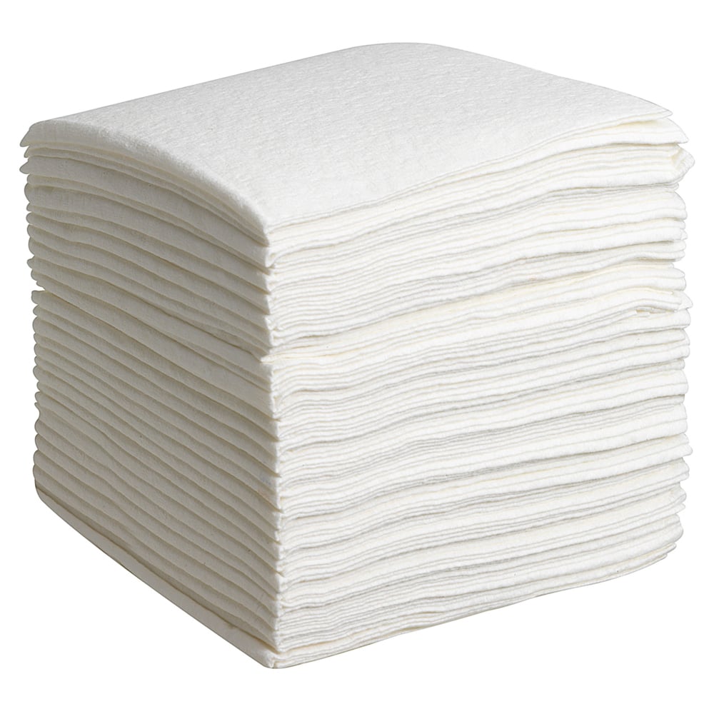 WypAll® L40 Extra Absorbent Towels 7471 - Disposable Cloths - 18 Packs x 56 Quarter Fold White Cloths (1,008 Paper Wipers Total) - 7471