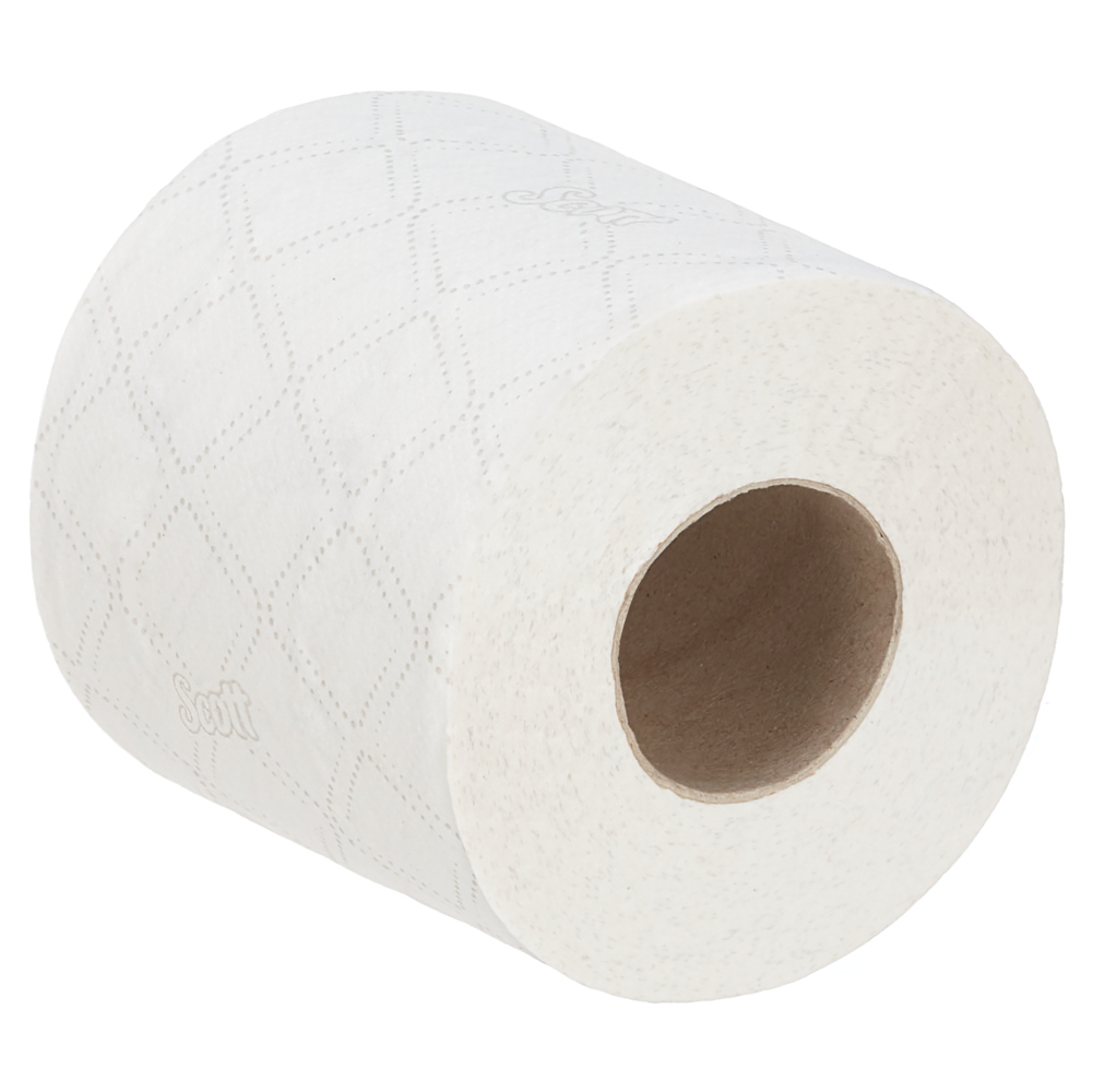 Papier toilette taille standard Scott® Essential™ 8538 - Papier toilette 2 épaisseurs - 36 rouleaux x 320 feuilles de papier toilette blanc (11 520 feuilles au total) - 8538