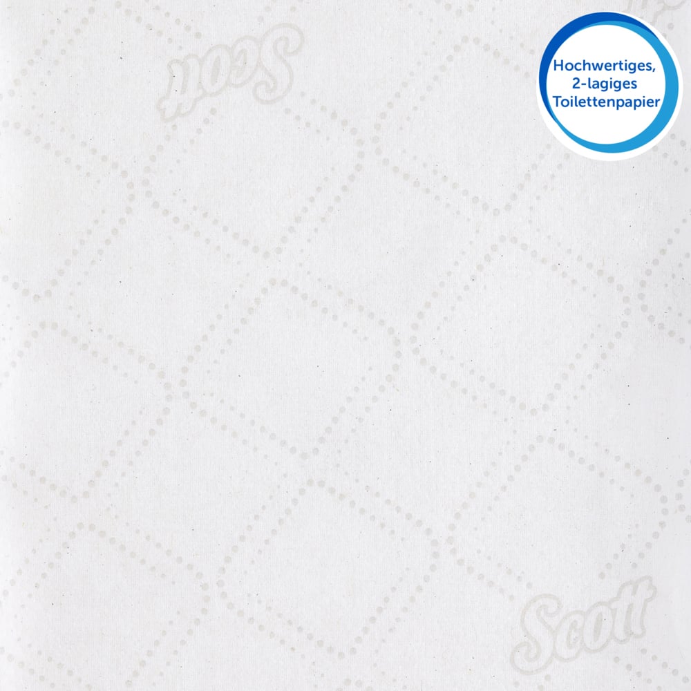 Papier toilette à dévidage central Scott® Control™ 8591 - Papier toilette 2 épaisseurs - 12 rouleaux x 833 feuilles de papier toilette (9 996 feuilles au total) - 8591