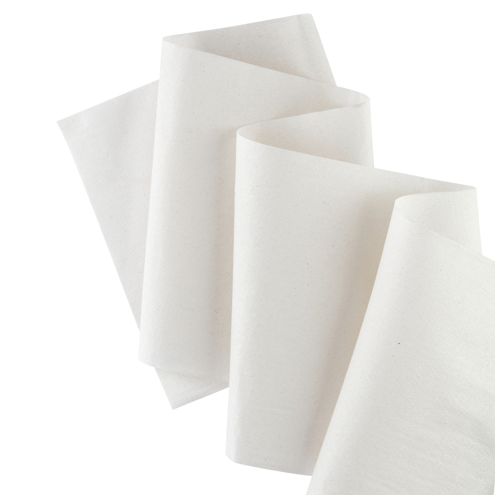 Scott® Control™ Rolled Hand Towels 6699 - 2 Ply Disposable Paper Towels - 6 Paper Towel Rolls x 200m White Paper Hand Towels (1,200m Total) - 6699