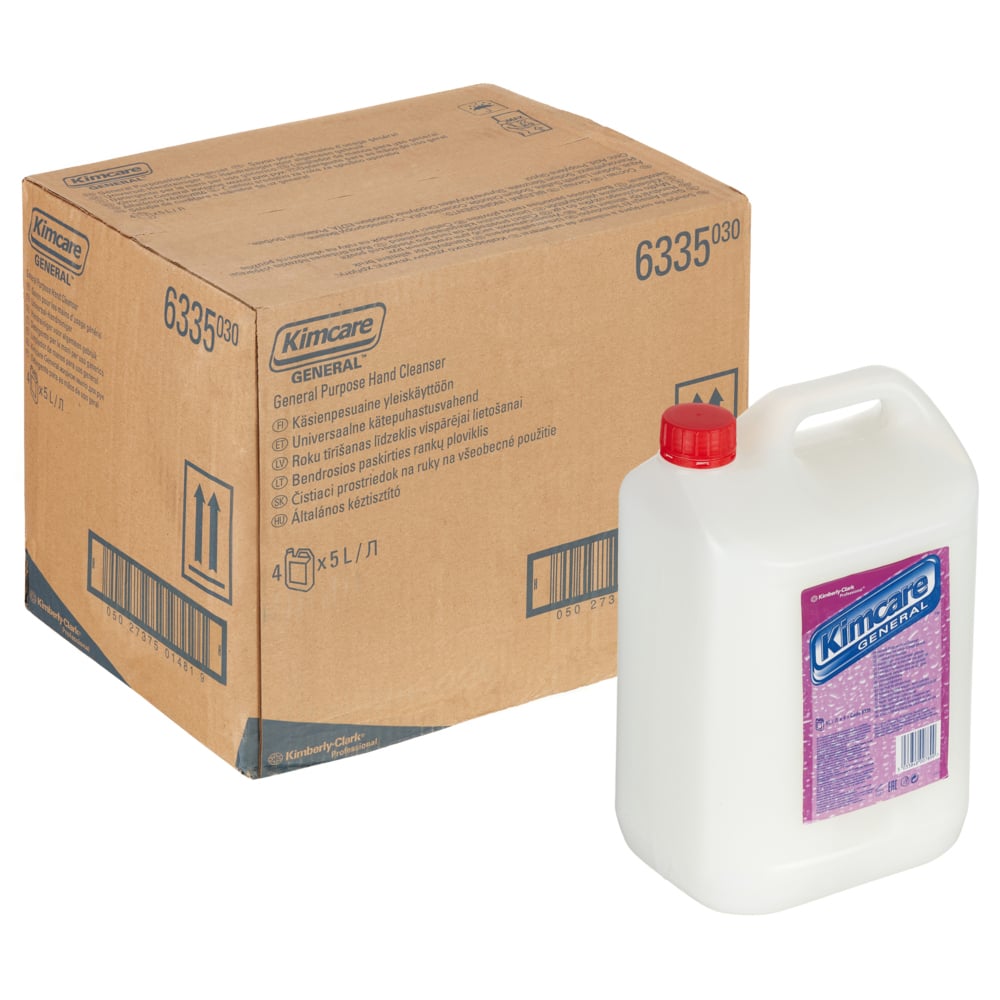 Kimcare  General Handreiniger voor frequent gebruik 6335, Wit, 4x5 l (20 l in totaal) - 6335