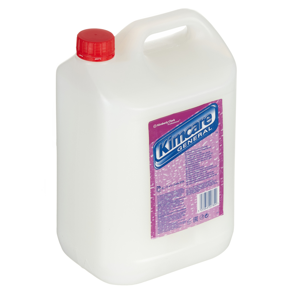 Crème de lavage des mains à usage fréquent Kimcare™ General - 6335, blanc, 4 x 5 L (20 L au total) - 6335