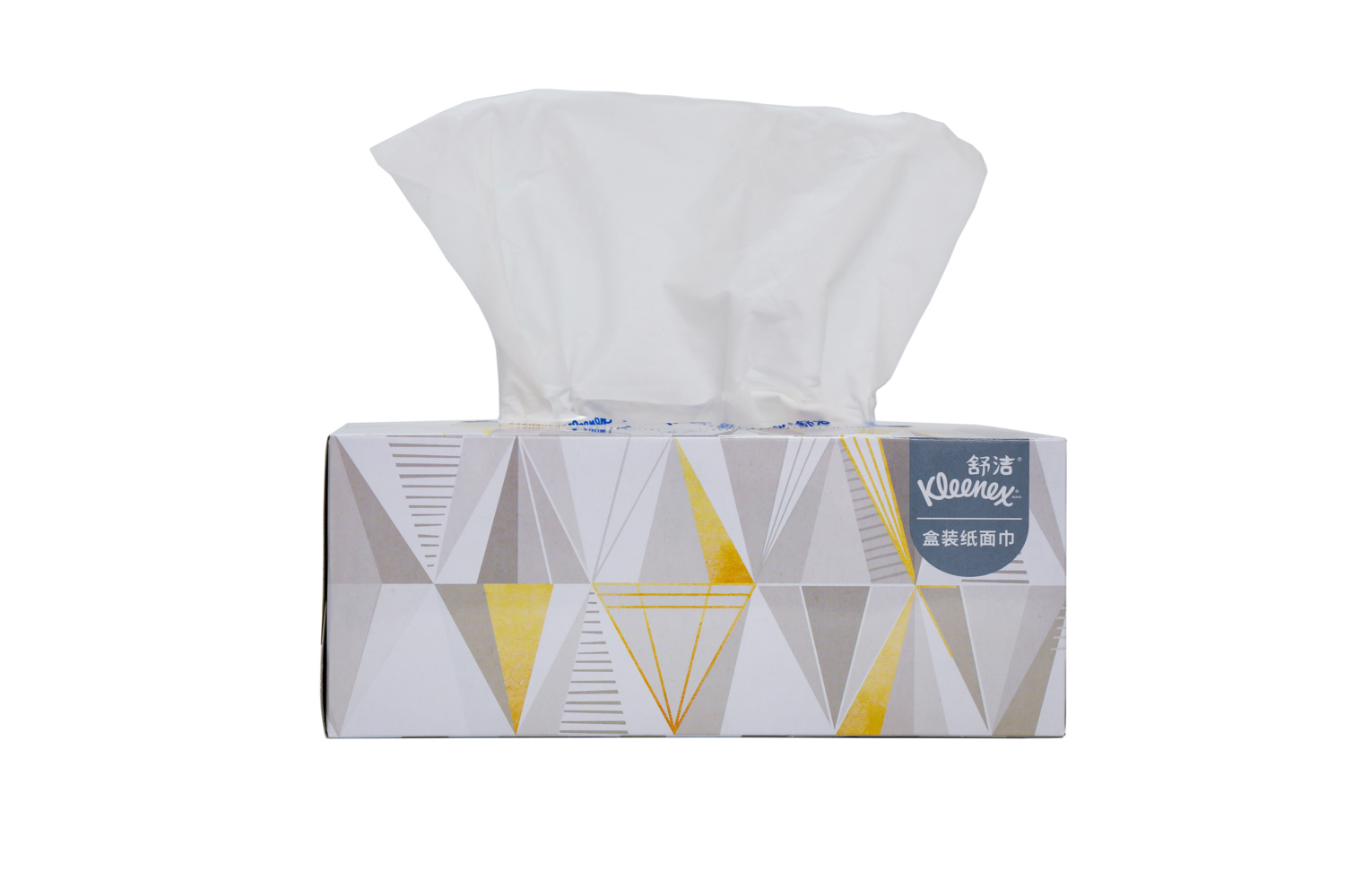 Kleenex®舒洁®长方盒装面纸(2层)，150张/盒，36盒/箱 - S050058644