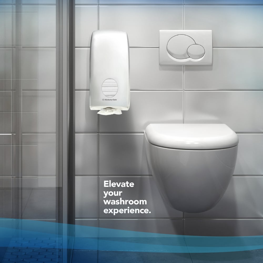 Higiénico plegado Scott® Control™ 8042 - Papel higiénico a granel de 2 capas - 36 paquetes x 250 hojas de papel higiénico (9000 en total) - 8042