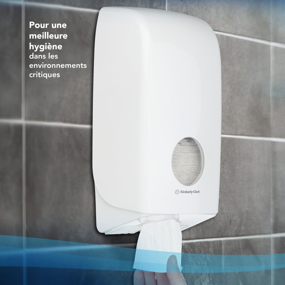Higiénico plegado Scott® Control™ 8042 - Papel higiénico a granel de 2 capas - 36 paquetes x 250 hojas de papel higiénico (9000 en total) - 8042