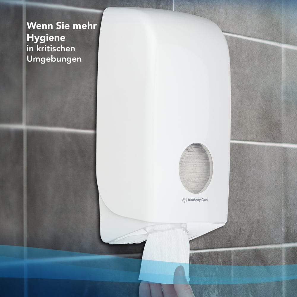 Higiénico plegado Scott® Control™ 8042 - Papel higiénico a granel de 2 capas - 36 paquetes x 250 hojas de papel higiénico (9000 en total) - 8042