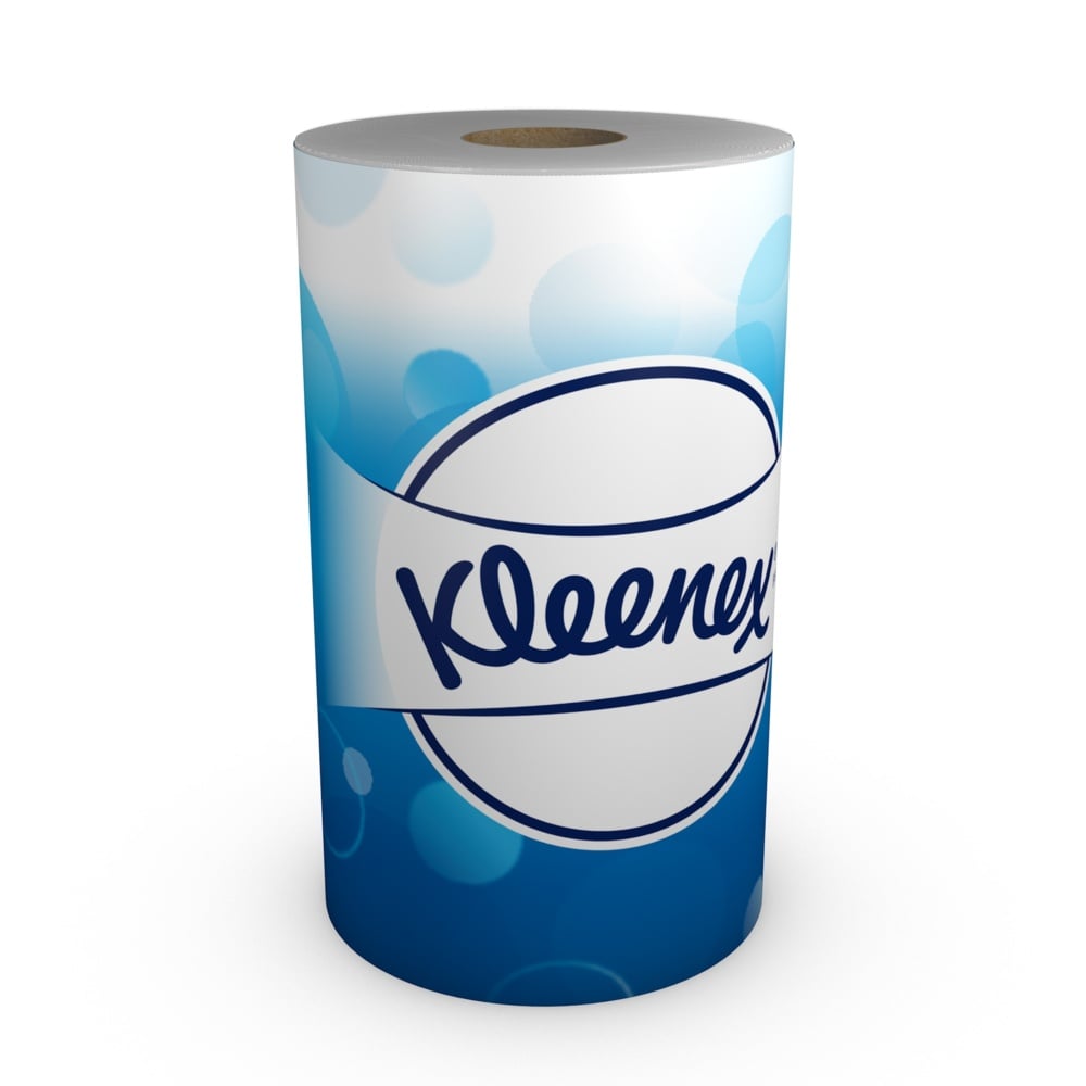 Kleenex® Рулонная туалетная бумага стандартного размера, код 8478, 48 рулонов x 200 белых двухслойных листов (всего 9600 шт.) - 8478