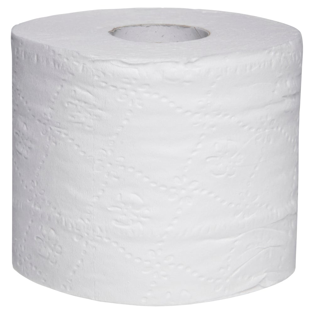 KLEENEX® Executive Toilet Tissue (4737), 2 Ply, 48 Rolls / Case, 300 Sheets / Roll (14,400 Sheets) - S050058891