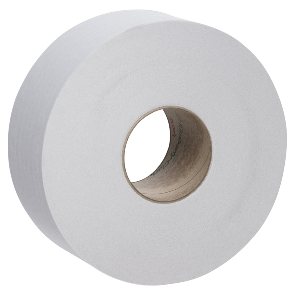 SCOTT ESSENTIAL® Jumbo Roll Toilet Tissue (38004), 2 ply, 8 Rolls / Case, 300m / Roll (2,400m) - S055587432