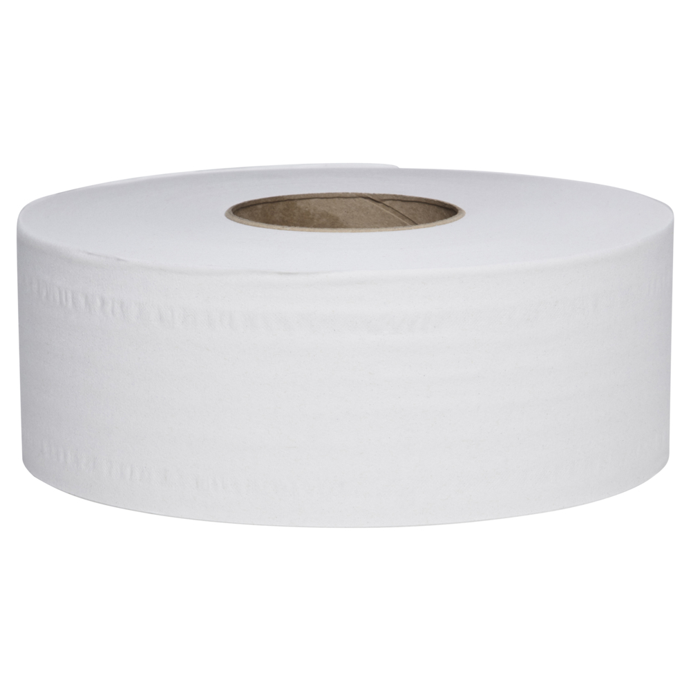 SCOTT ESSENTIAL® Jumbo Roll Toilet Tissue (38004), 2 ply, 8 Rolls / Case, 300m / Roll (2,400m) - S055587432