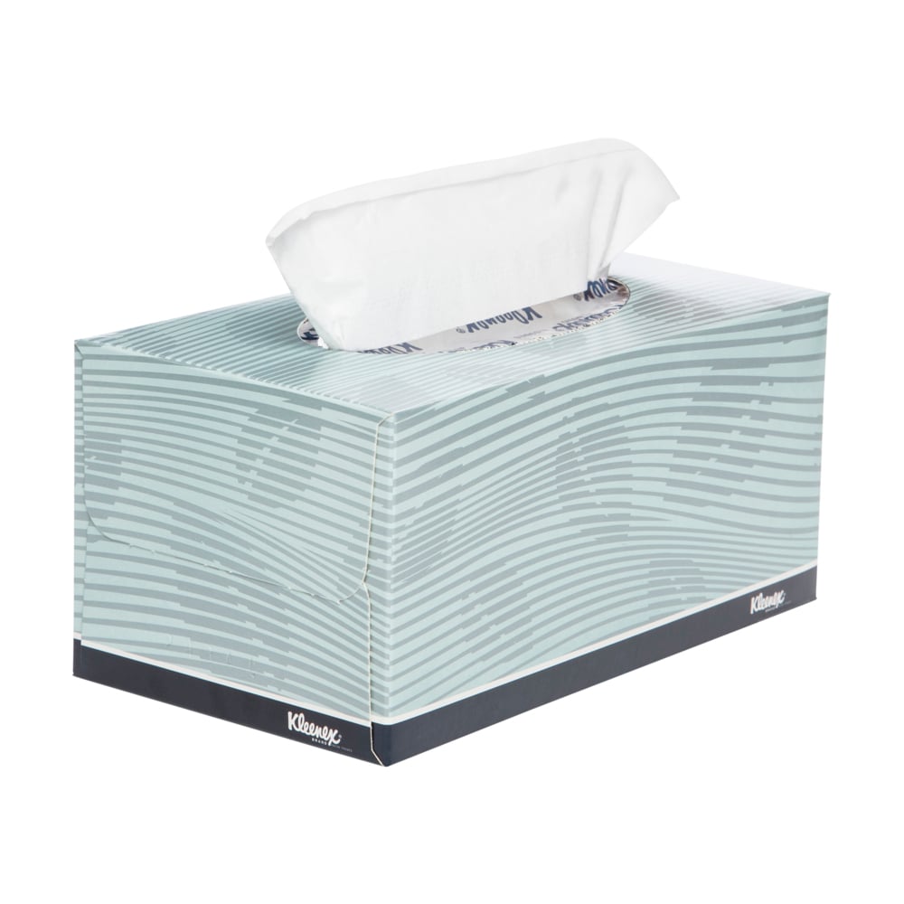 KLEENEX® Facial Tissue Box (4715), 2 ply, 24 Boxes / Case, 200 Tissues / Box (4,800 Tissues) - S050058615