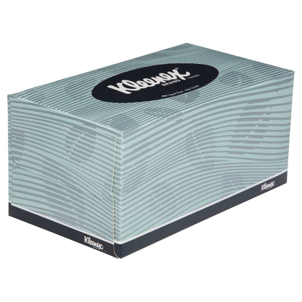KLEENEX® Facial Tissue Box (4715), 2 ply, 24 Boxes / Case, 200 Tissues / Box (4,800 Tissues) - S050058615