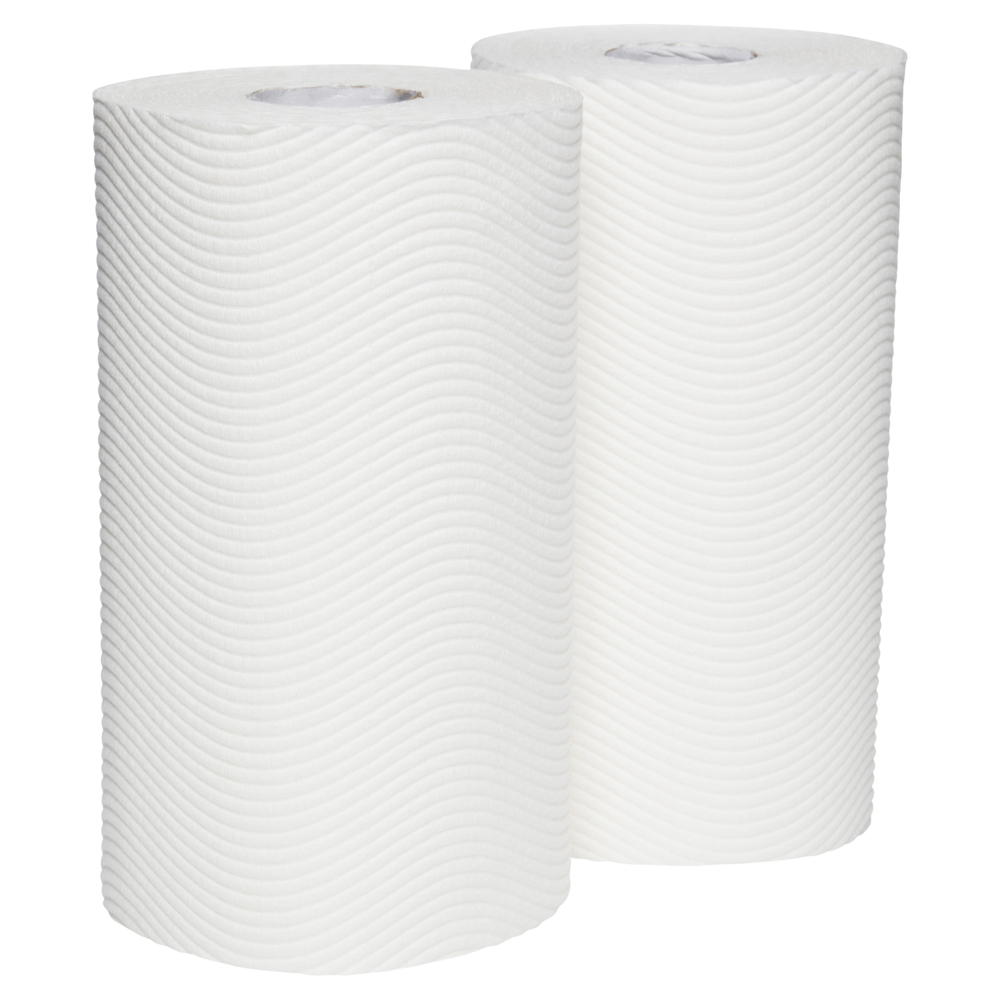 KLEENEX VIVA Kitchen Towel 44301 White Paper Towels 6 Packs Case 120 Sheets Pack 720 Sheets