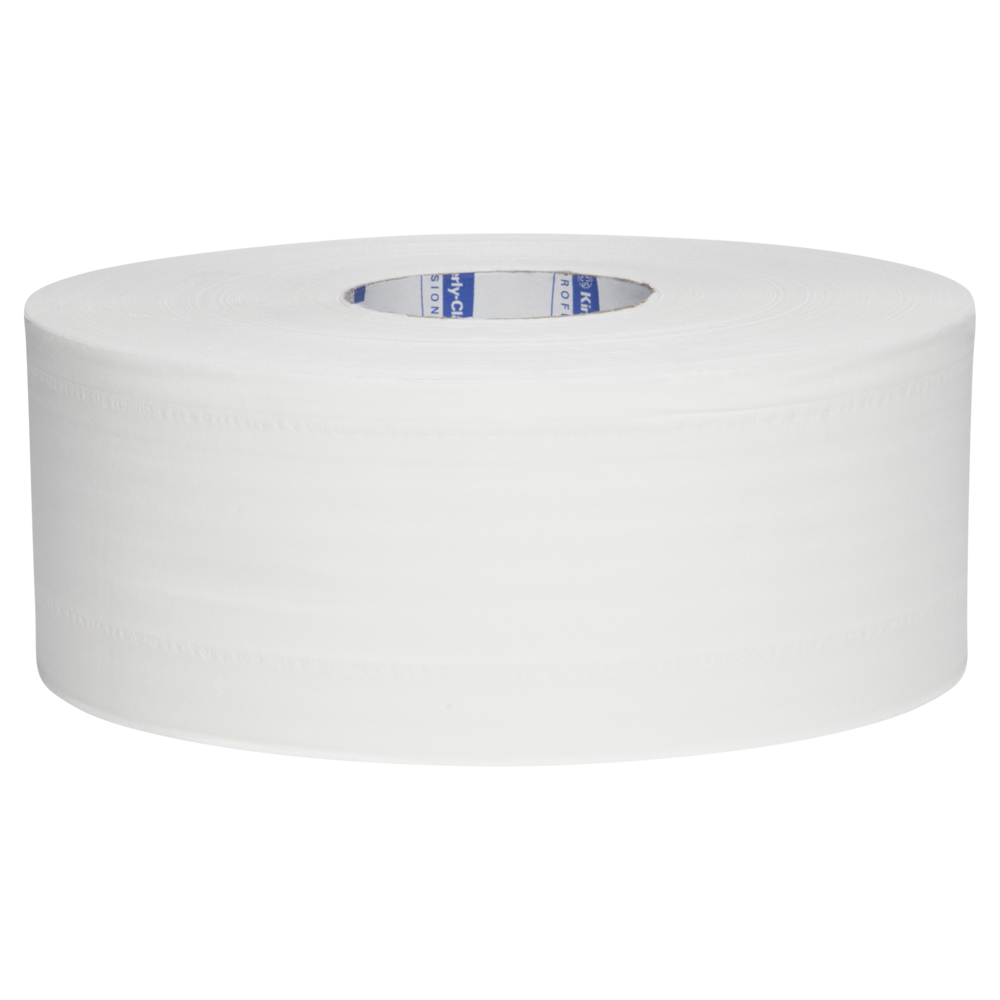 KLEENEX® Maxi Jumbo Roll Toilet Tissue (4782), Jumbo Roll, 6 Rolls / Case, 400m / Roll (2,400m) - S050422441